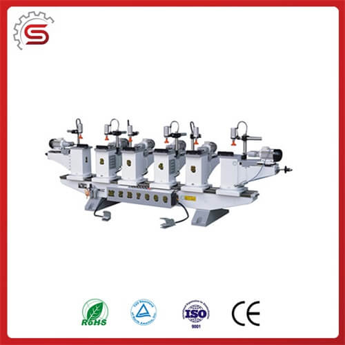 High efficient driller machine MZB7363 Horizontal multi-axle woodworking driller with six head