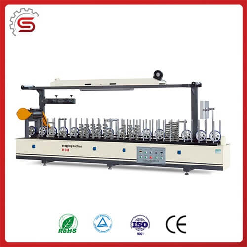 Hot Melt Glue High Matching BF300B-II Type Profile Wrapping Machine