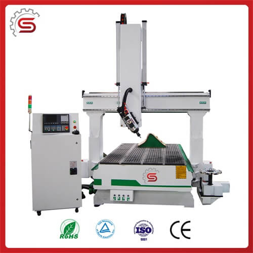 Sculpture wood carving cnc router machine/ STR1325K ATC 4AXIS CNC ROUTER