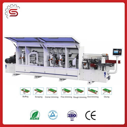 Automatic Mdf PVC edge banding machine MFZ608wood edge banding machine