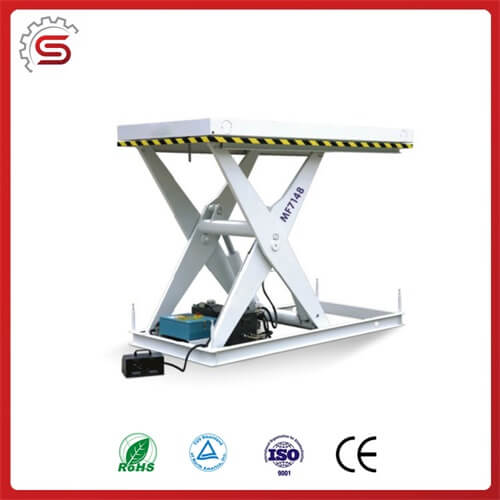 Hardwearing wood machine MF7148 scissor lift table