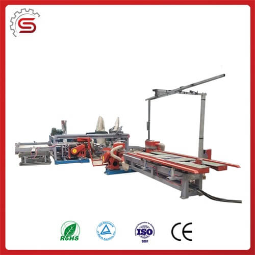 woodworking automatic edge trimming machine STRMJ-4X8