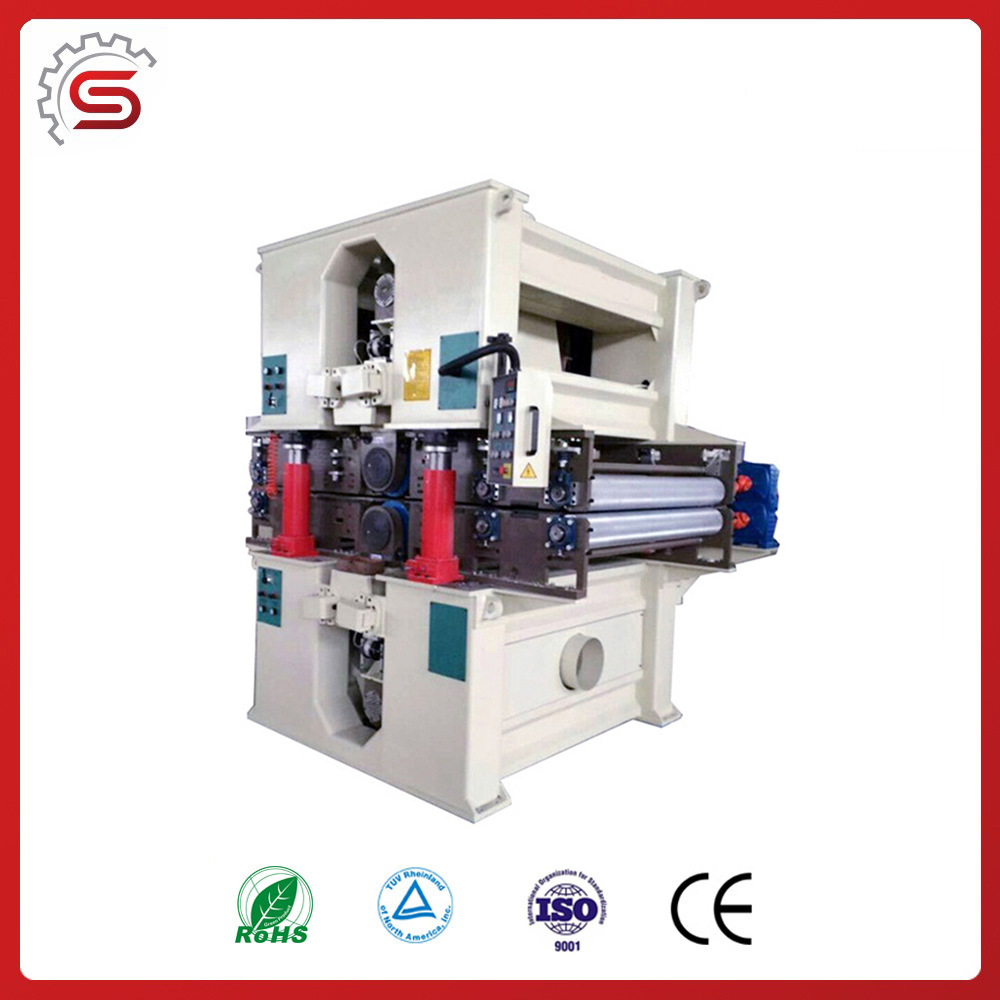 MM5613 double head double roller mdf sander machine